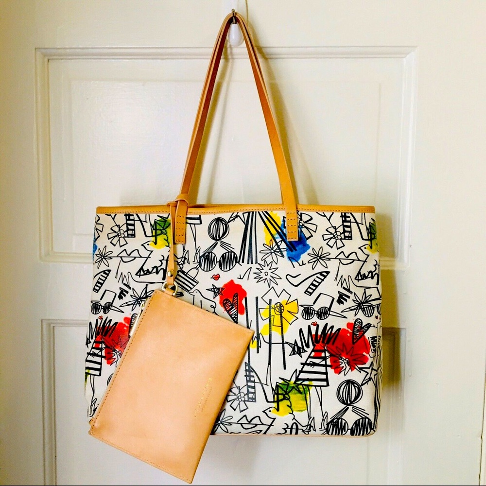 Alice and Olivia Leather Tote